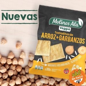 Tostadas De Arroz Y Garbanzo Molino Alas 100gr