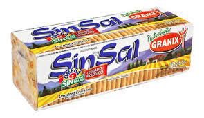 Galletitas Sin Sal Granix